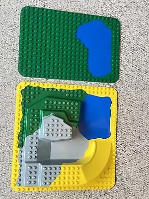 Buy Part 2295/2296 Duplo Raised Baseplate 380x380 Mm 380x250  For Zoo & Base Platel • 35£