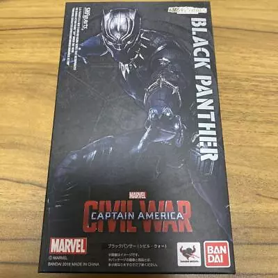 Buy SHFiguarts Bandai CAPTAIN AMERICA CIVIL WAR Black Panther • 97.72£