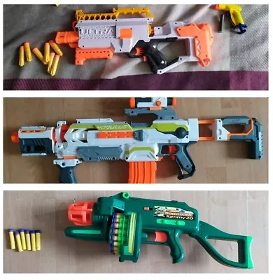 Buy Nerf Blaster Bundle Ultra Dorado N Strike Modulus Motorized Semi Auto • 29£