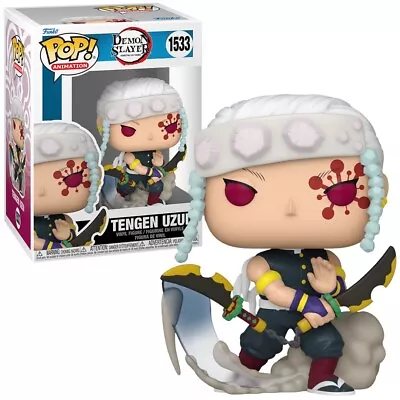 Buy Funko POP! Demon Slayer Tengen Uzui #1533 Anime Vinyl Figure New • 15.99£