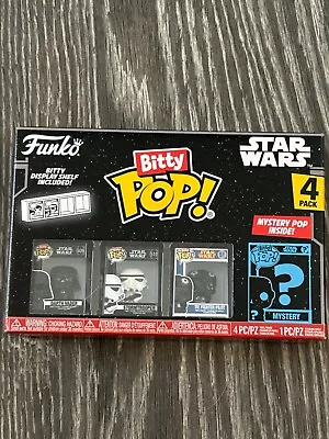 Buy Funko Bitty POP! Darth Vader Star Wars 4-pack Vinyl Figures New • 10.99£