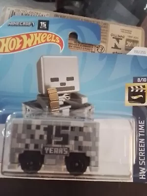Buy Hot Wheels HW Ride Ons Minecraft Minecart Sealed On Card 5/5 • 3.50£