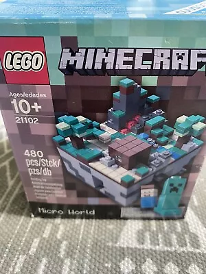 Buy LEGO Ideas: Minecraft Micro World: The Forest (21102) Damaged Box • 23.39£