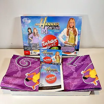 Buy Disney Hannah Montana Twister Moves 2008 Game MB Games Hasbro 100% COMPLETE • 24.95£