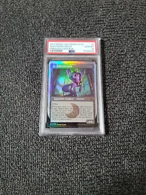 Buy Magic The Gathering Nightmare Moon Princess Luna Foil - PSA 10! Pop 10! OC1323 • 419.37£