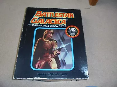 Buy Battlestar Galactica - Starbuck - Parker Bro Puzzle - 140 Pieces - Vintage 1978 • 2.99£