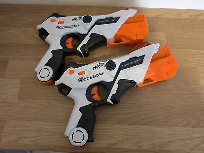 Buy Nerf Gun Laser Ops Pro Alphapoint Pistol Laser Tag Game 2 Player , Guns Only,... • 19.99£