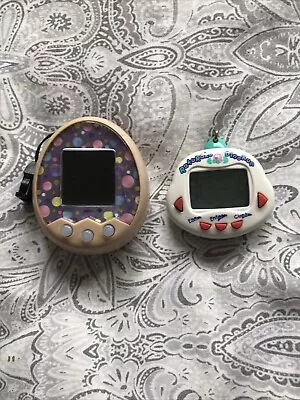 Buy Purple Melody Tamagotchi Mix + Rakuraku Dinokun/Dinkie Dino V-pets Virtual Pets • 53.50£