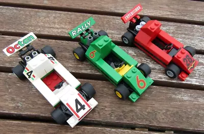 Buy LEGO OCTAN Extra Cars For Indy Transport (6335) Racing Cars Numbers 4,6 & 28 • 5.99£