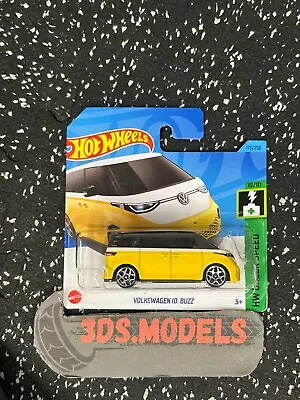 Buy VOLKSWAGEN VW ID BUZZ YELLOW Hot Wheels 1:64 **COMBINE POSTAGE** • 3.95£