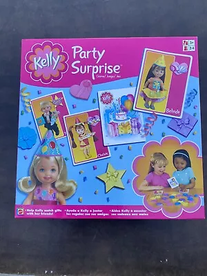 Buy Mattel Barbie 2002 “Kelly Party Surprise” Game NEW SEALED BOX B21 • 28.88£