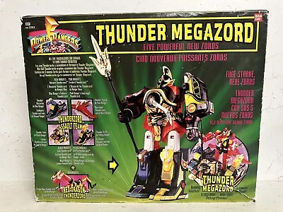 Buy Mighty Morphin Power Rangers Thunder Megazord Complete 90s Unused Stickers • 299.99£