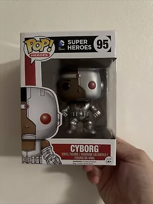 Buy Funko Pop DC Comics Super Heroes Vinyl Figure #95 Cyborg BN With Box • 5.99£