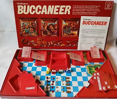 Buy Waddington BUCCANEER Vintage Original 1976 Board Game Complete Superb Condition1 • 44.99£