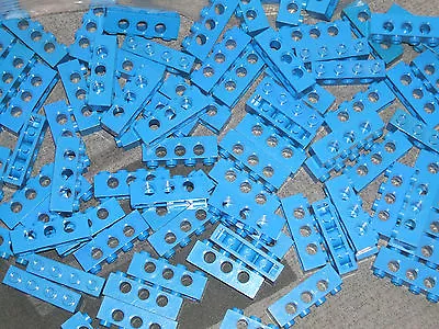 Buy Lego Technic 15 X BLUE Brick - 1 X 4 Pin Long With 3 X Axle Hole • 1.99£
