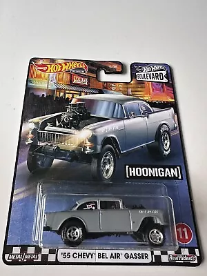 Buy Hot Wheels Boulevard '55 Chevy Bel Air Gasser Drag Car Hoonigan. Sealed 1:64 • 39.99£