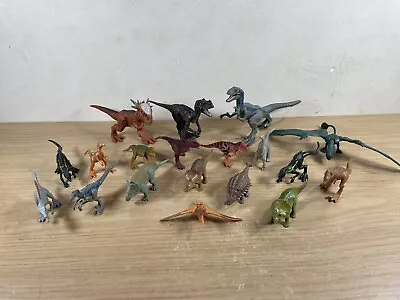 Buy Jurassic World Velociraptor Raptor Figure Bundle Hasbro Various Dinosaurs X19 • 34.50£