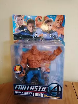 Buy Fantastic Four 4 - Stomp 'N Clobber Thing  Action Figure 2005  • 12£