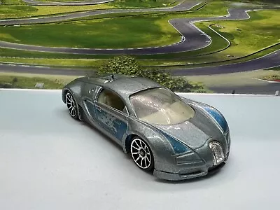 Buy Hot Wheels Bugatti Veyron Silver/Blue # • 7£