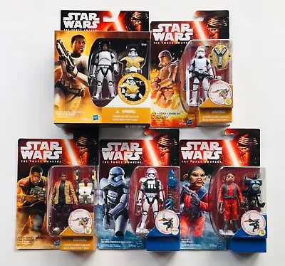 Buy Star Wars New Tfa Finn Fn2187 Stormtrooper Squad Leader Nien Nunb + Moc Figures • 21.99£