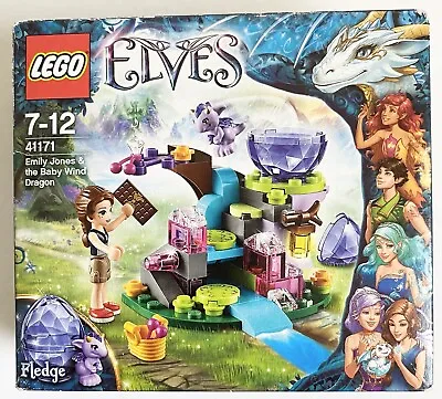 Buy Lego Elves 41171 Emily Jones & The Baby Wind Dragon Set Mini-doll Figure *new* • 32.99£