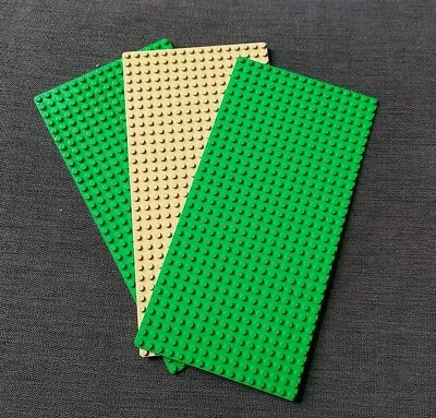 Buy LEGO Three Vintage Baseplates 16 X 32 • 14.99£