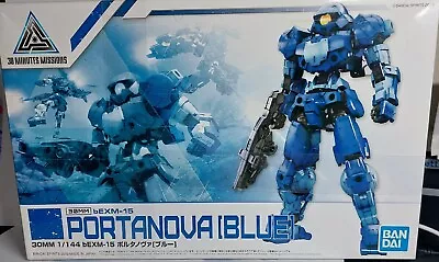 Buy BANDAI BLUE PORTANOVA 30MM BEXM 15 Plastic Model Kit NEW  In UK *Minor Box • 23.95£