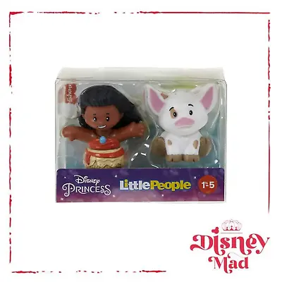 Buy Fisher-Price Little People Disney Princess Moana And Pua • 18.99£