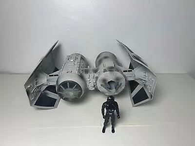 Buy Star Wars Tie Fighter Bomber 2002 HAsbro Orginal  Harch + Tie Fighter Pilot (99) • 29.99£