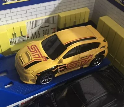 Buy Subaru Impreza WRX STI .  2011. Yellow Hot Wheels. JDM Mint • 3.40£