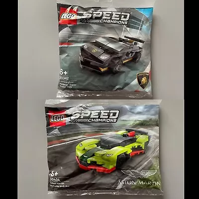 Buy LEGO Speed Champions: Lamborghini Huracán(30342) & Aston Martin Valkyrie(30434) • 17.50£