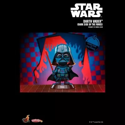 Buy Hot Toys Cosbaby Star Wars Darth Vader 2024 Dark Side Blue Limited Preorder 2 • 100£