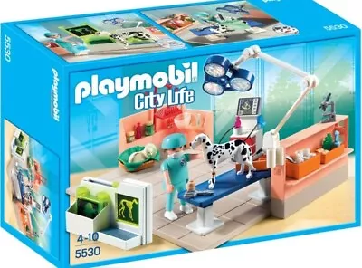 Buy Playmobil City Life Set 5530 - Vet Clinic Pet Examination Room - No Box • 20£