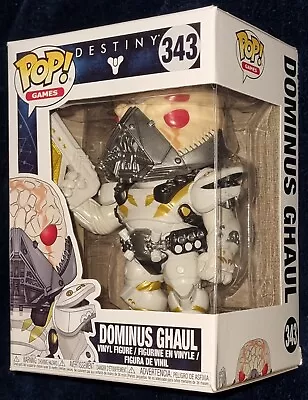 Buy Official Funko Pop 2018 Games #343. Destiny Dominus Ghaul. Vaulted. Rare Pop. • 36.99£