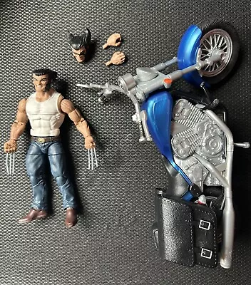 Buy MARVEL LEGENDS WOLVERINE SERIES LOGAN MOTORCYCLE SET HASBRO 2018 - Loose • 50£