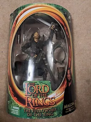 Buy The Lord Of The Rings Aragon The Fellowship Of The Ring Action Figure ToyBiz New • 21.99£