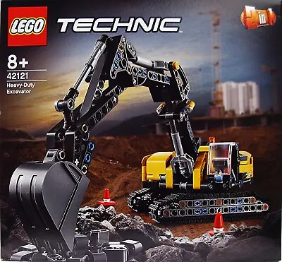 Buy New Boxed LEGO Technic 2-in-1 Heavy-Duty Excavator Building Set - 42121. • 64.99£