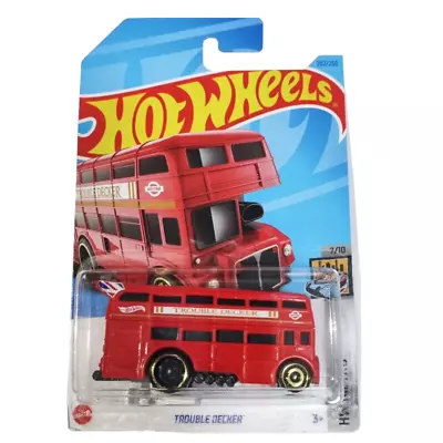 Buy Hot Wheels Die-Cast Vehicle Trouble Decker • 5.99£