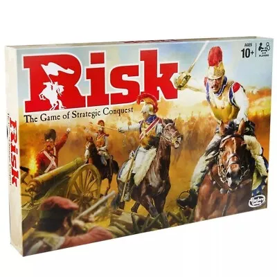 Buy Risk Board Game By Hasbro, The Game Of Strategic Conquest • 17.71£