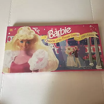 Buy 1991 Barbie Queen Of The Prom Board Game 90’s Edition With Accessories SEALED • 65.24£