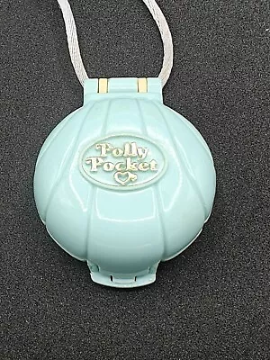 Buy Original Polly Pocket - Polly On The Beach Necklace, 1991, Complete,  Ex Cond • 55£