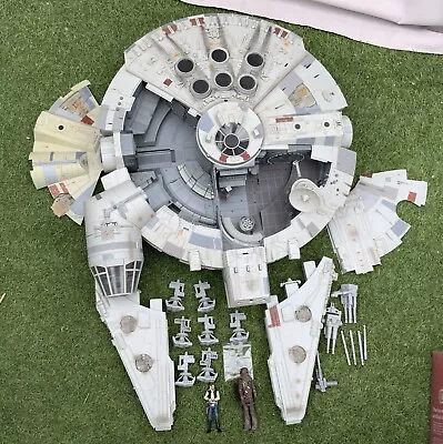 Buy Star Wars Hasbro 2008 Legacy “Millennium Falcon” Complete Fully Working Boxed • 275£