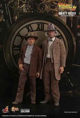 Buy Hot Toys Back To The Future III Michael J. Fox Christopher Lloyd Doc & Marty • 633.44£