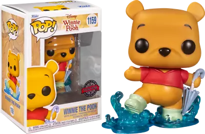 Buy FUNKO POP! Winnie The Pooh - Pooh With Rain Boots & Umbrella - Limited • 32.27£