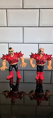 Buy Legion Of Doom, Animal And Hawk, Hasbro Series 4 WWF Wrestling Figures 1992 • 15£