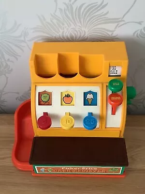 Buy Fisher Price Cash Register.  1980’s Children’s Toys, Vintage. • 15£