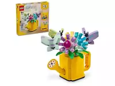 Buy LEGO Creator: 31149 3-in-1 Flowers In Watering Can Set • 16.49£