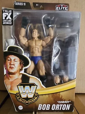 Buy NEW WWE Mattel Elite Legend Series 13 Cowboy Bob Orton Wrestlemania HOF IN HAND • 29£