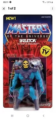 Buy  Vintage Collection MotU Masters Of The Universe Retro Action Figur Super7 • 90£