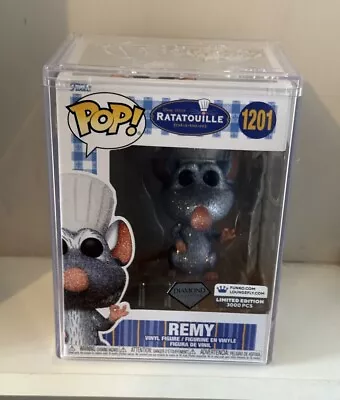 Buy Ratatouille Remy Diamond 1201 Limited Edition 3000 Pieces Funko Pop + Hard Stack • 109£